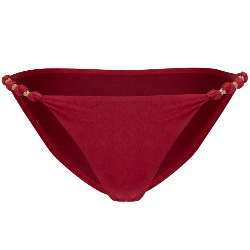 Solid Paula Bottom Full Red sold by Sand Dollar