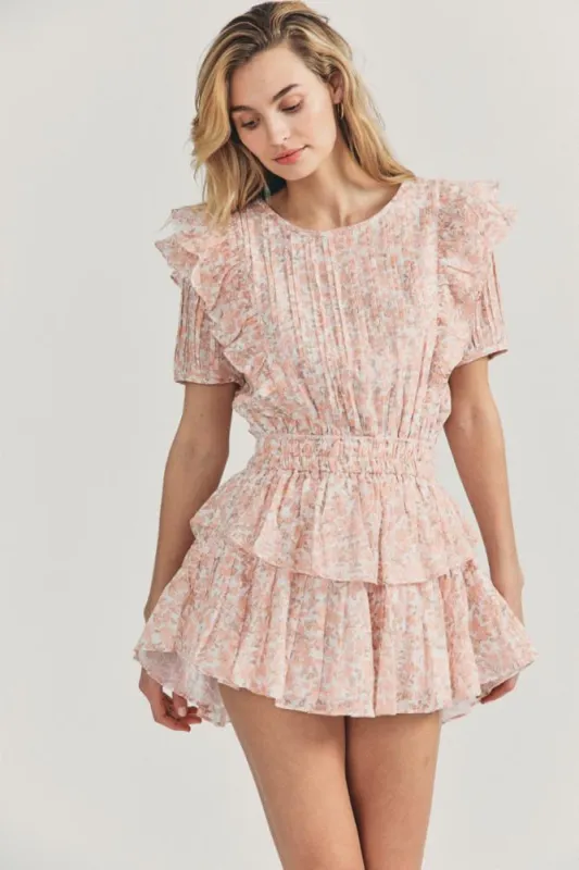 Natasha Dress Vanilla Foam made by LoveShackFancy