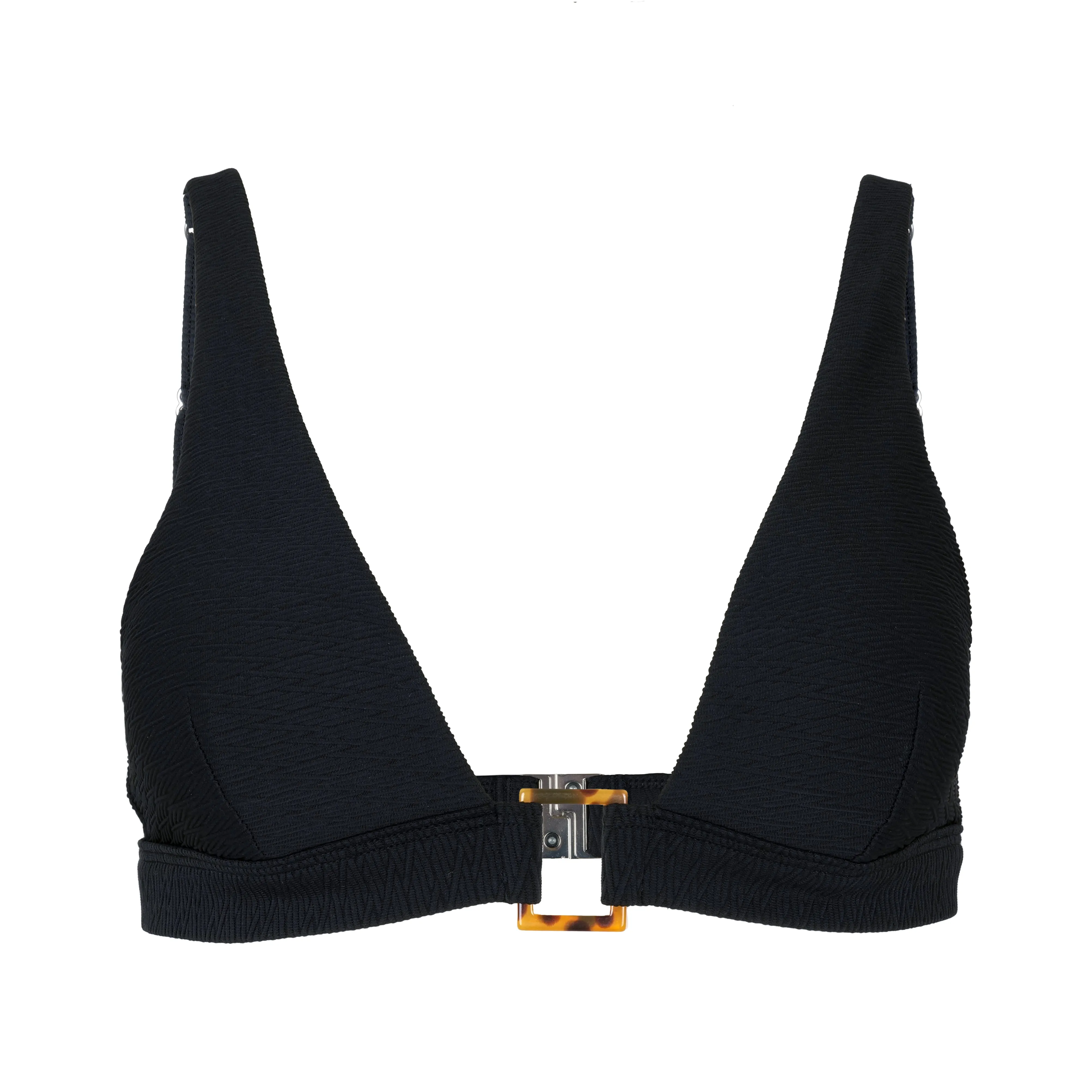 Lara Shell Trim Bikini Top Nero sold by Sand Dollar product image thumbnail 2