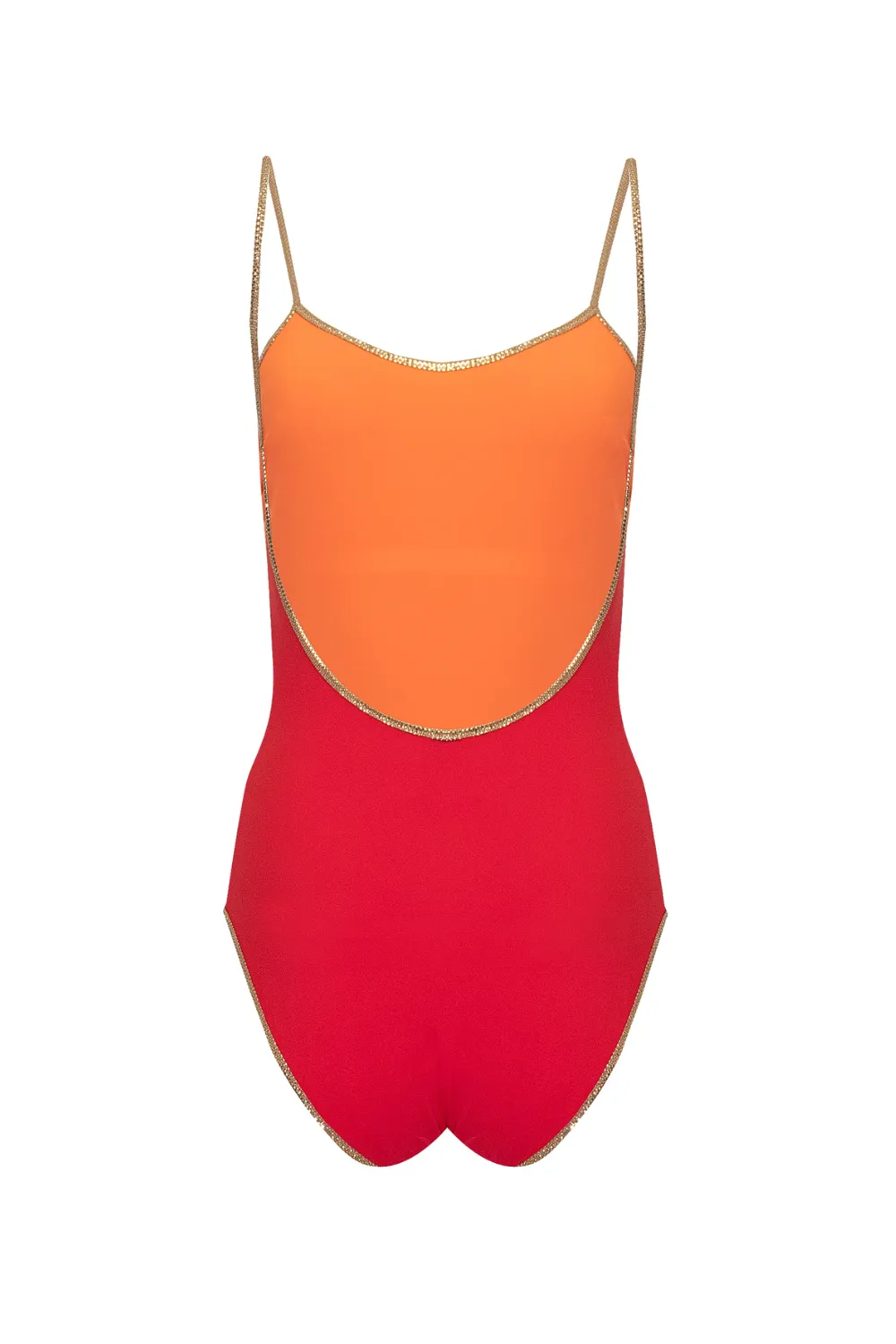 Bridgehampton Reversible One Piece Orange/Red sold by Sand Dollar product image thumbnail 3