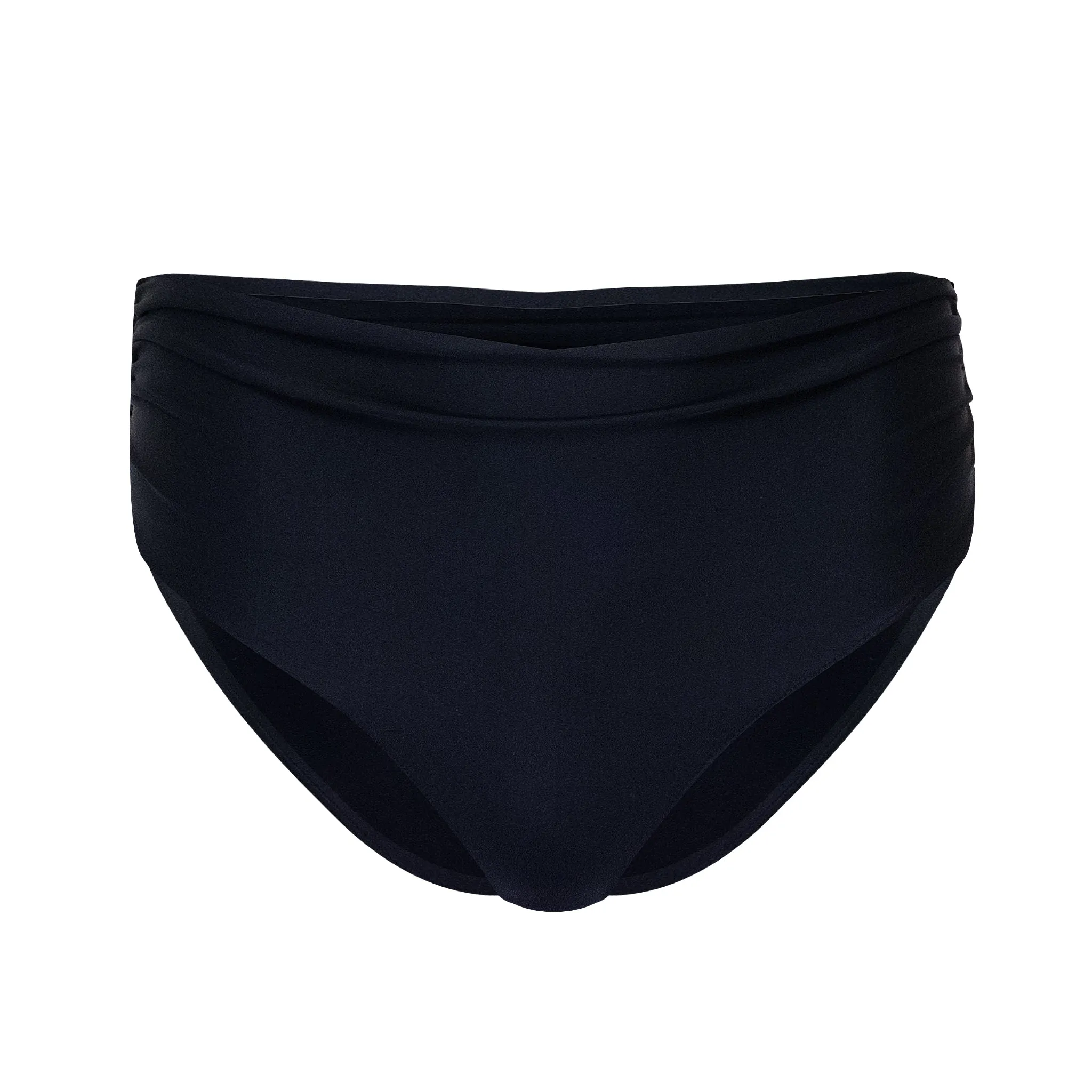 High Waist Bikini Bottom Black sold by Sand Dollar