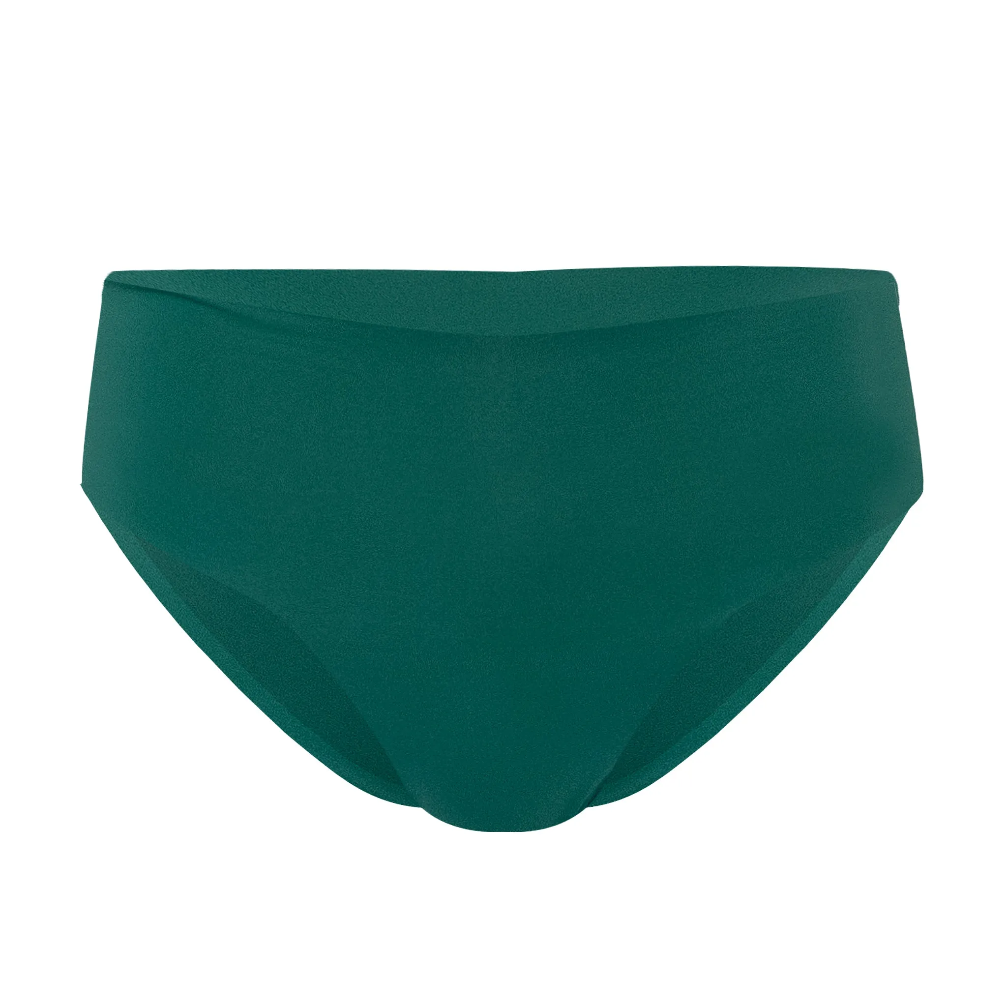 Midi High Waist Bikini Bottom Green sold by Sand Dollar