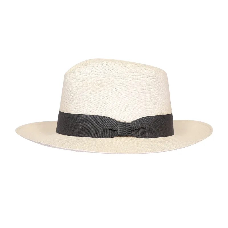 Rafael Panama Hat Dark Grey sold by Sand Dollar