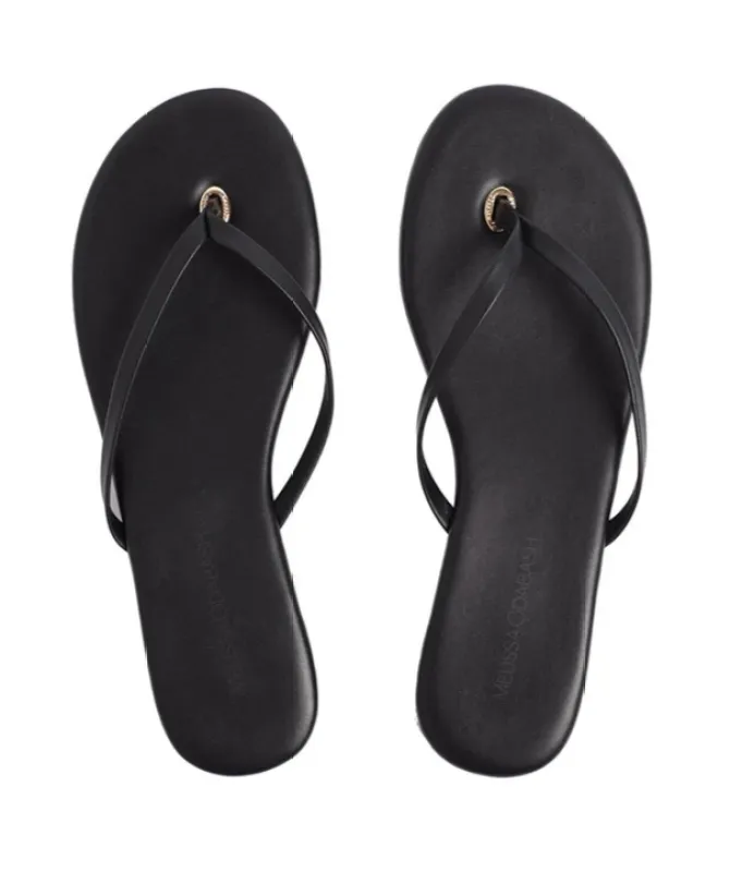 Sandals Black made by Melissa Odabash