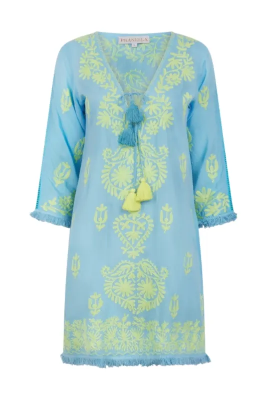 Aggie Cornflower/Yellow Dress made by Sand Dollar