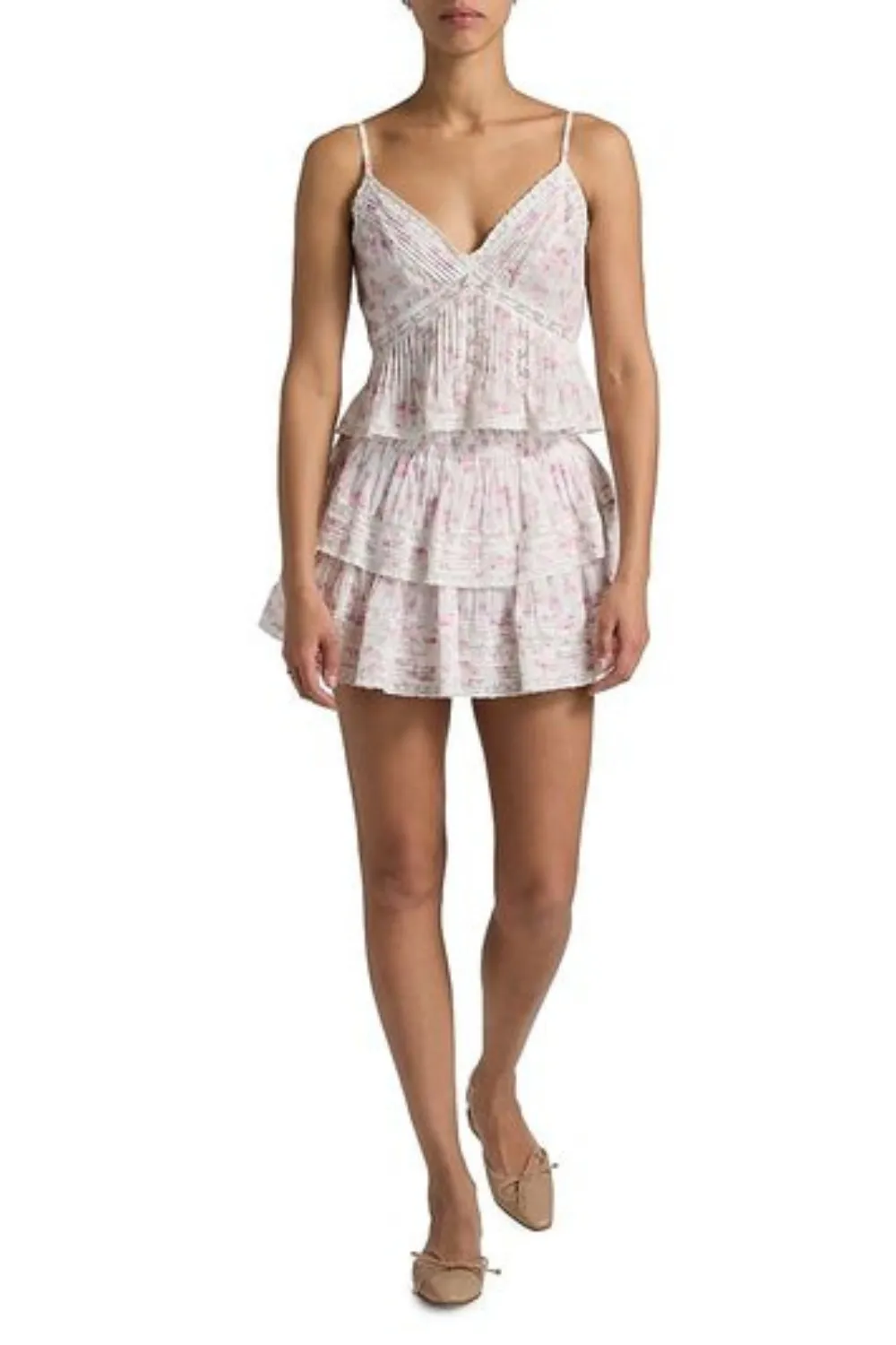 Ruffle Mini Skirt Rustic Orchid sold by Sand Dollar product image thumbnail 4