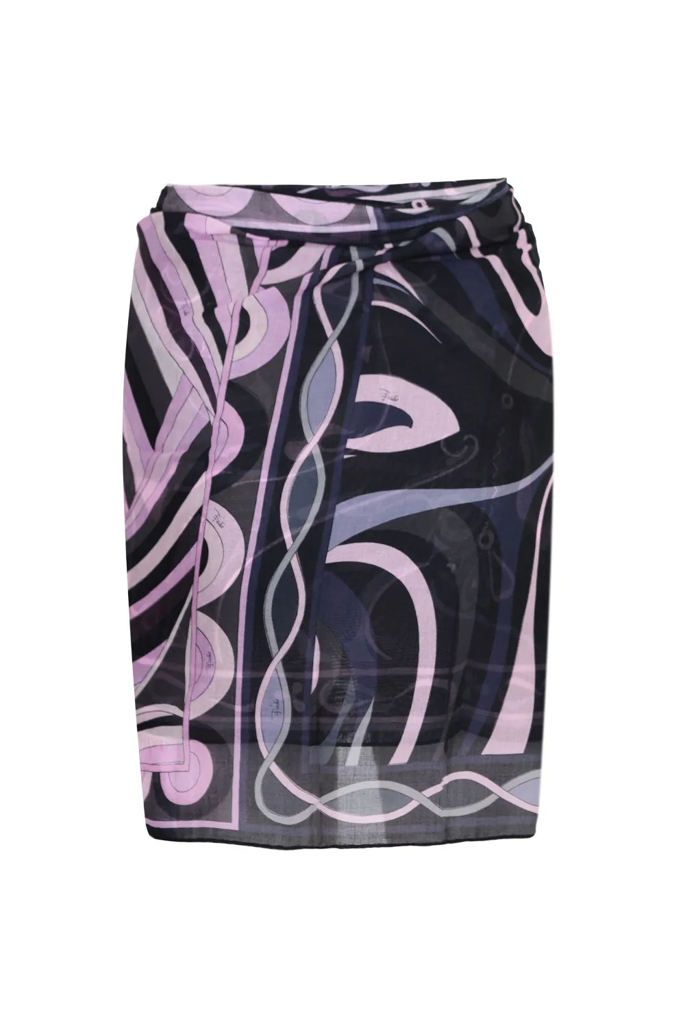 Sarong with Mixed Print Black and Pink sold by Sand Dollar product image thumbnail 3