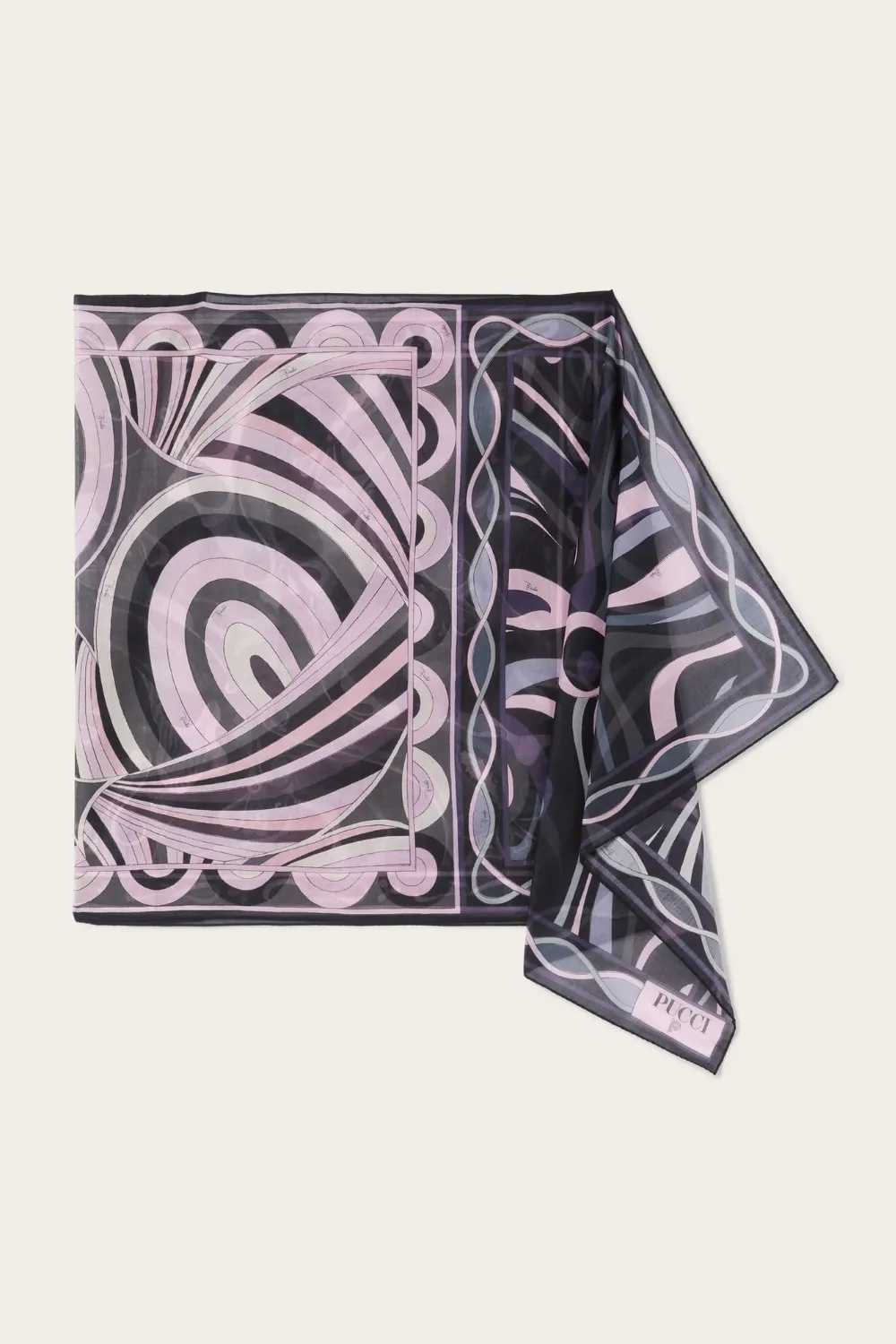 Sarong with Mixed Print Black and Pink sold by Sand Dollar product image thumbnail 4