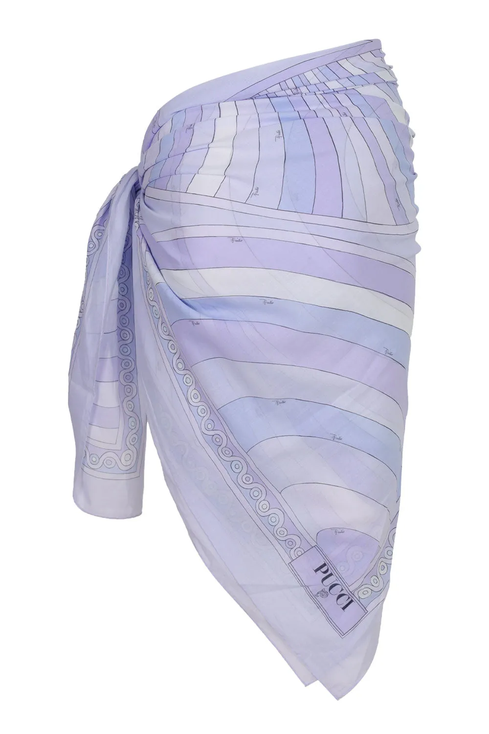 Sarong with Iride Print Lavander sold by Sand Dollar product image thumbnail 2