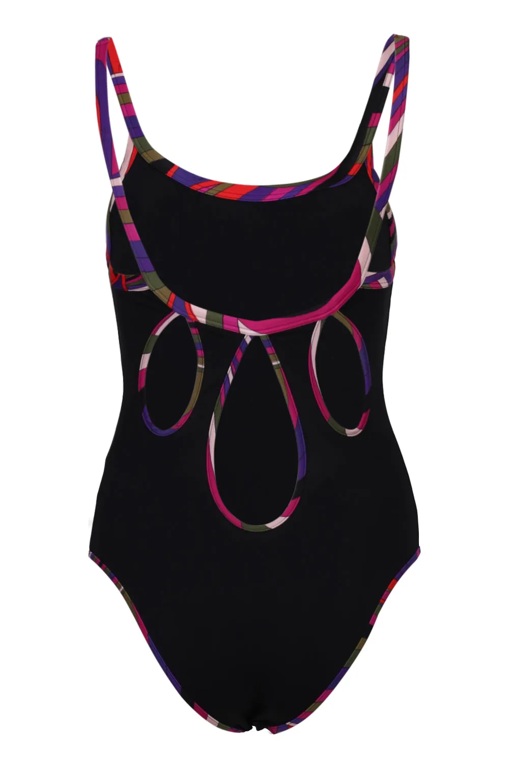 Swimsuit with Printed Trim Nero sold by Sand Dollar product image thumbnail 5