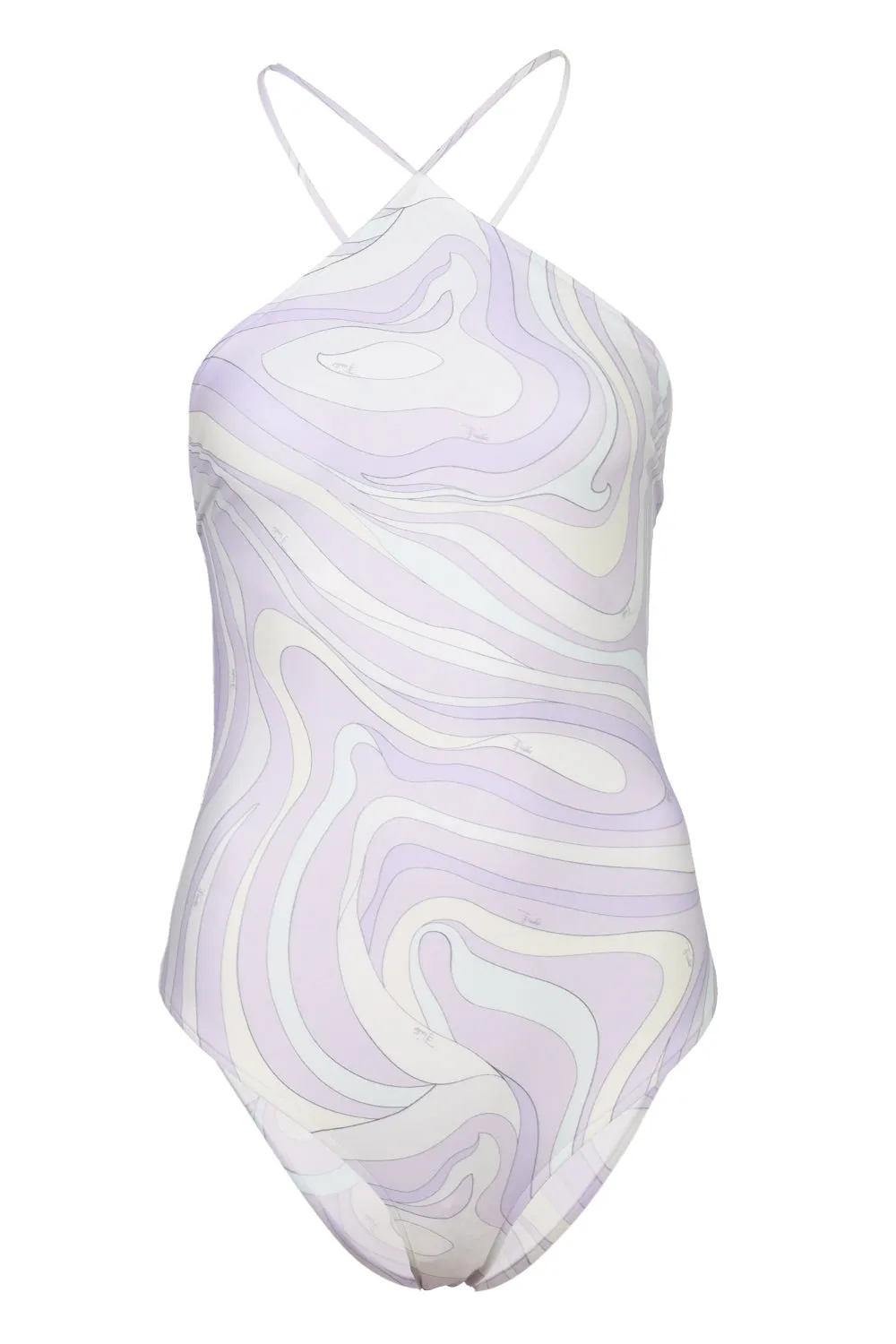 Marmo Print Swimsuit Lavander sold by Sand Dollar