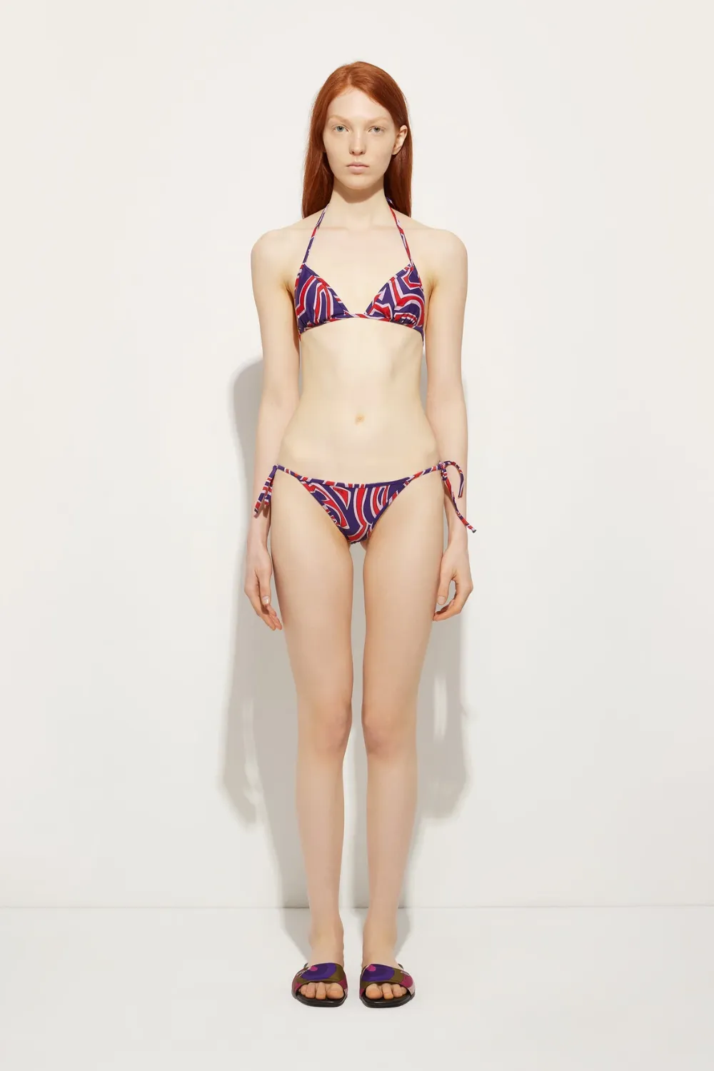 Labirinto Print Triangle Bikini Top Multicolour sold by Sand Dollar product image thumbnail 3