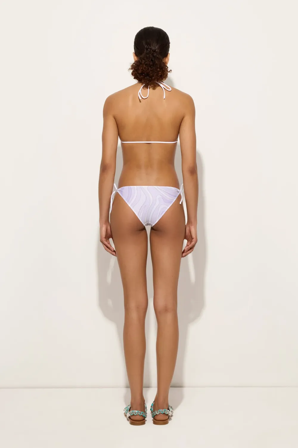 Marmo Print Bikini Bottom Lavander sold by Sand Dollar product image thumbnail 4