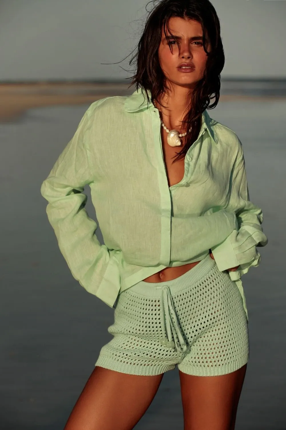 Shorts Tricot Acqua sold by Sand Dollar product image thumbnail 2