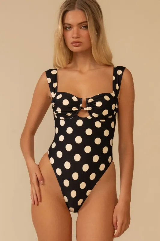 Polka Dot Bella One Piece made by Montce