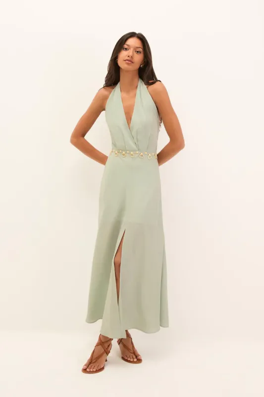 Hailey Midi Dress Regatta made by Vix