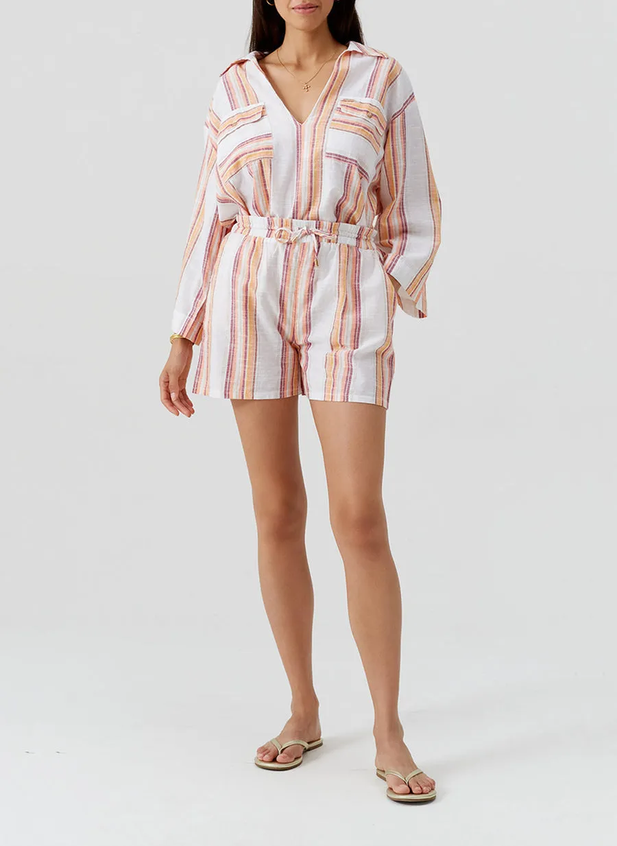 Delfina Sunset Stripe Shorts sold by Sand Dollar product image thumbnail 2