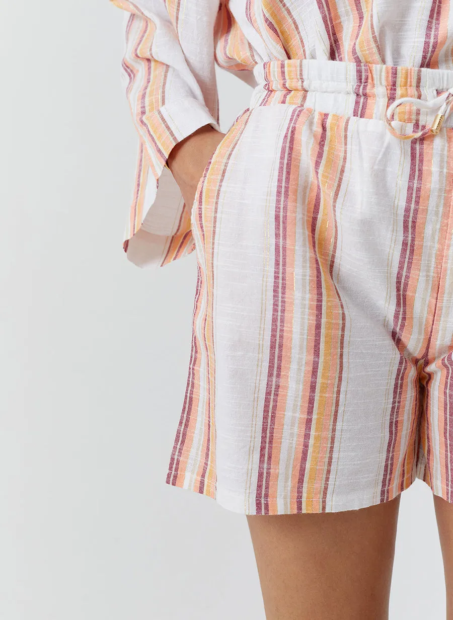 Delfina Sunset Stripe Shorts sold by Sand Dollar product image thumbnail 3