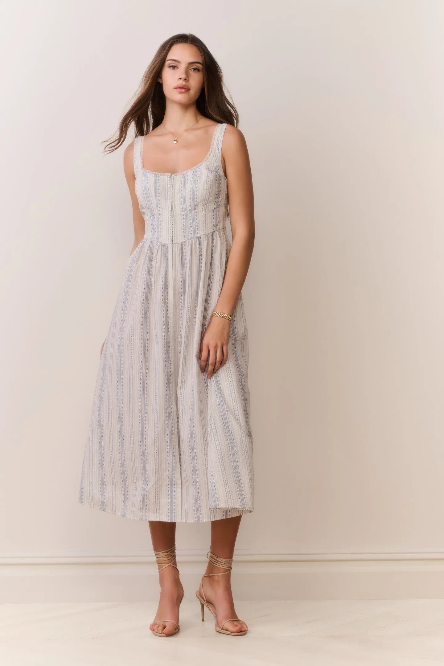 Majory Cotton Bustier Dress sold by Sand Dollar