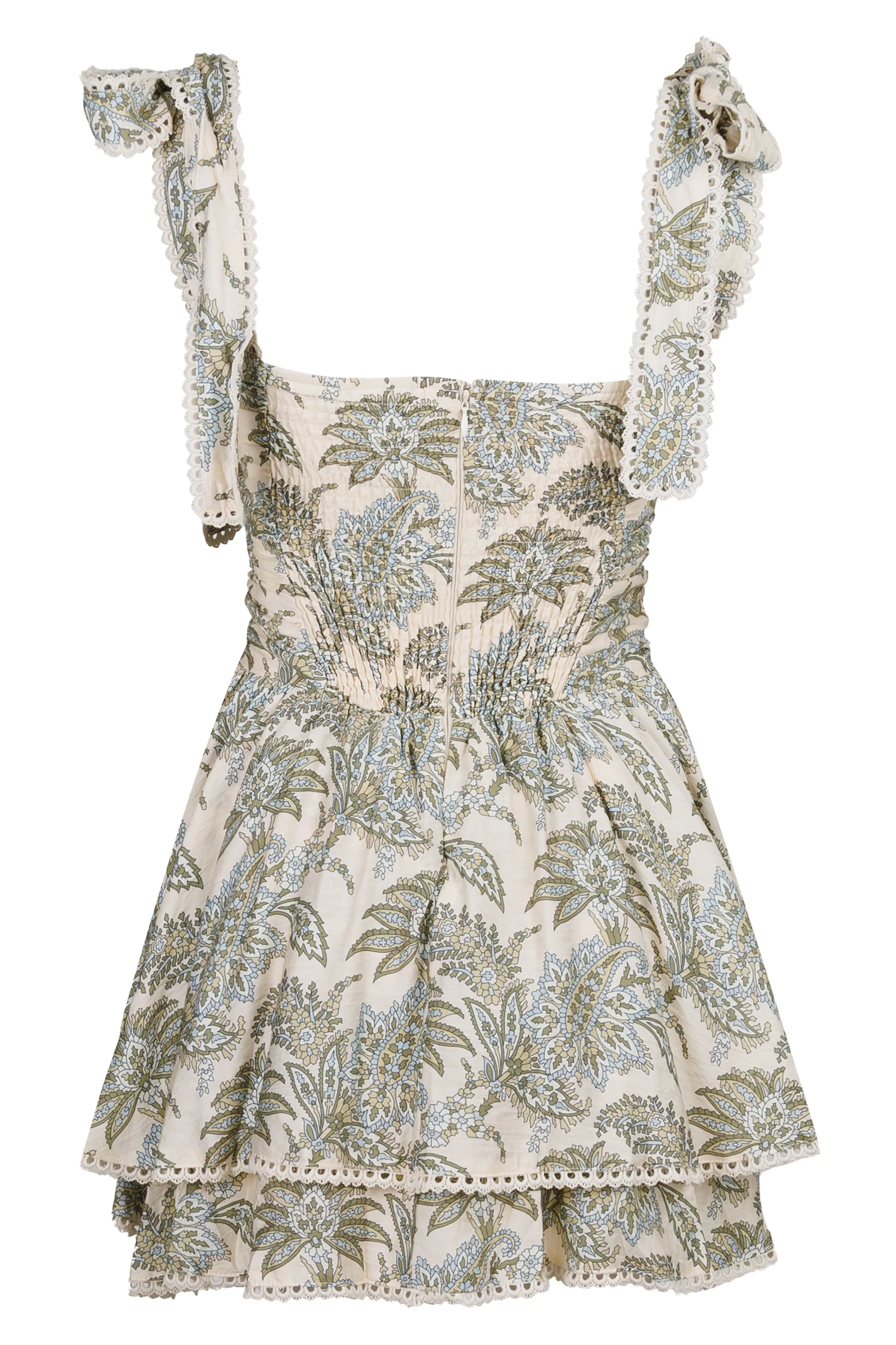 Paisley Corset Mini Dress Cream sold by Sand Dollar product image thumbnail 2