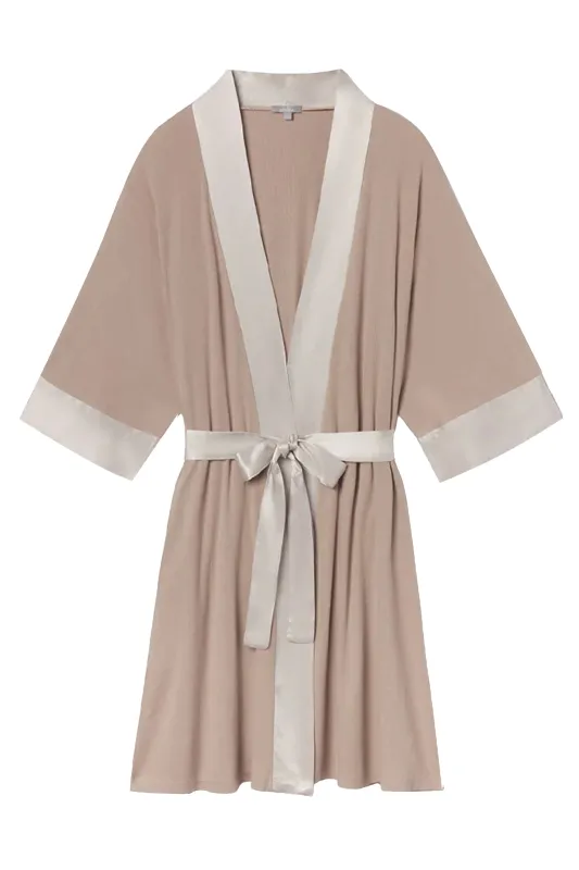 Shala Kimono Cloudy Mocha made by PJ Harlow