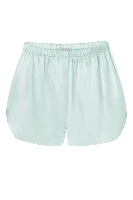 Brittany Short Cloudy Aqua made by PJ Harlow