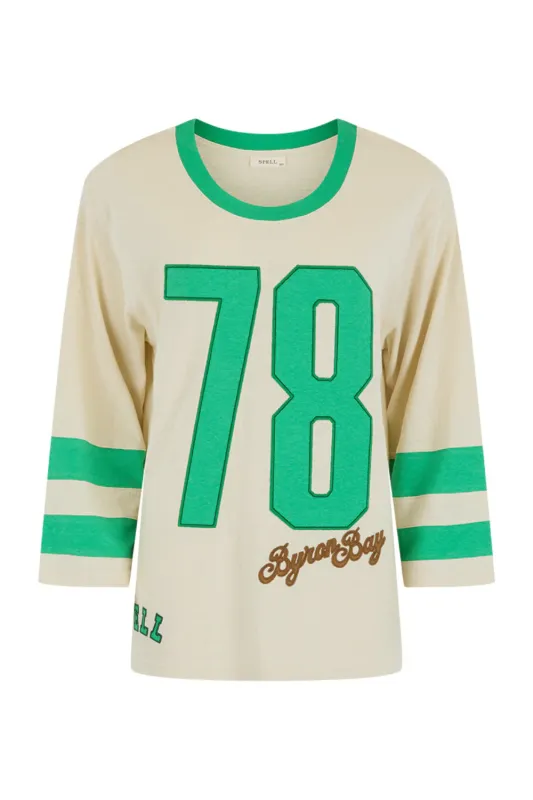 Homecoming Long Sleeve Biker Tee made by Spell