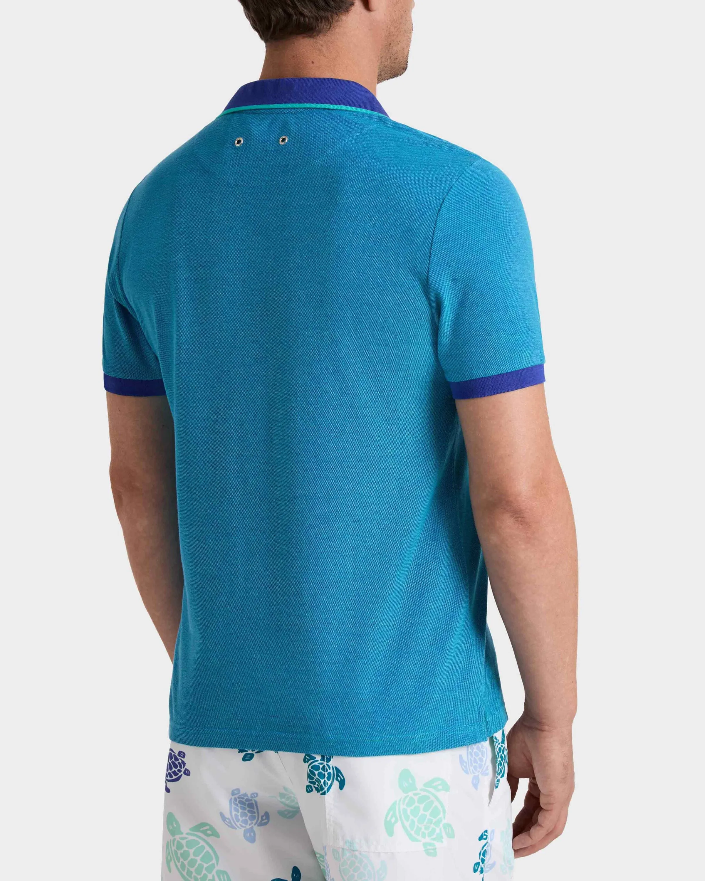 Men Cotton Polo Shirt Solid Marrakech sold by Sand Dollar product image thumbnail 2