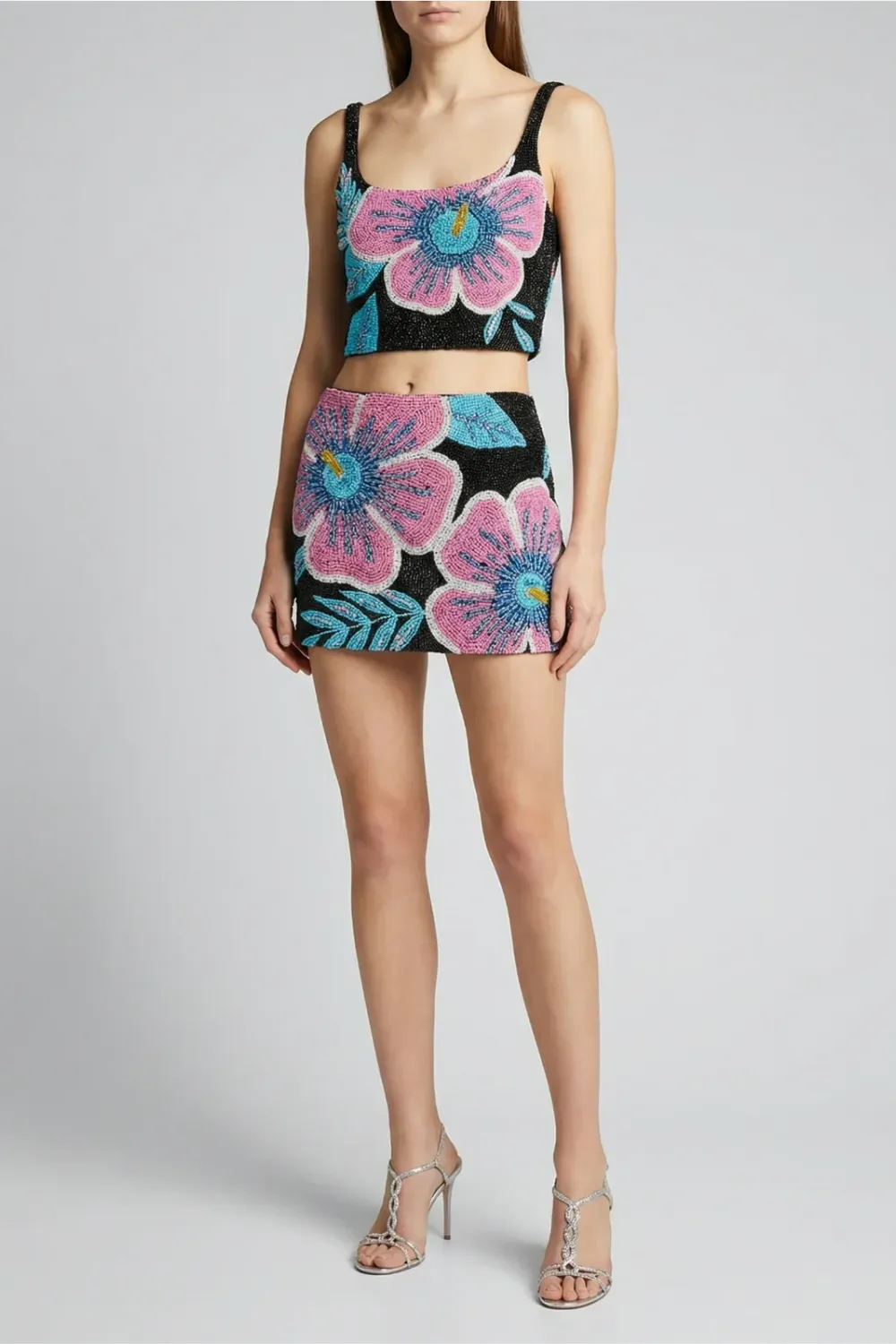 Buffy Co-Ord Black and Pink sold by Sand Dollar product image thumbnail 3