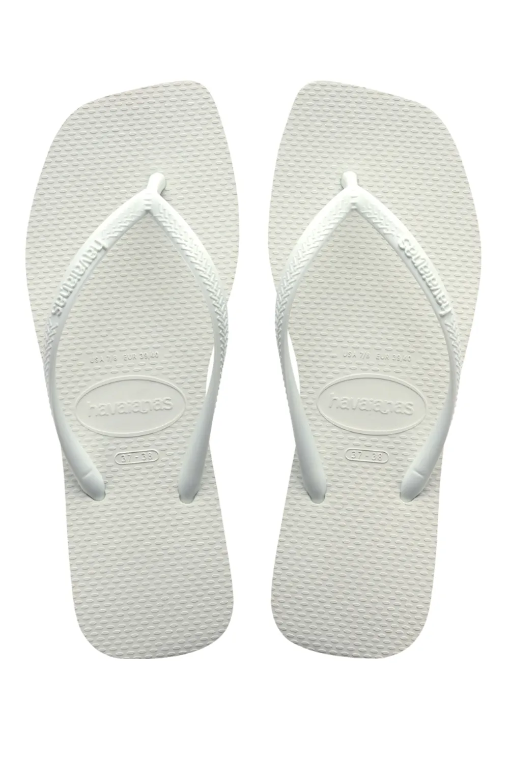 Havaianas Slim Square White sold by Sand Dollar