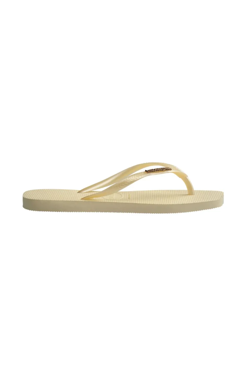 Havaianas Slim Square Logo Metallic Buttercream sold by Sand Dollar product image thumbnail 4
