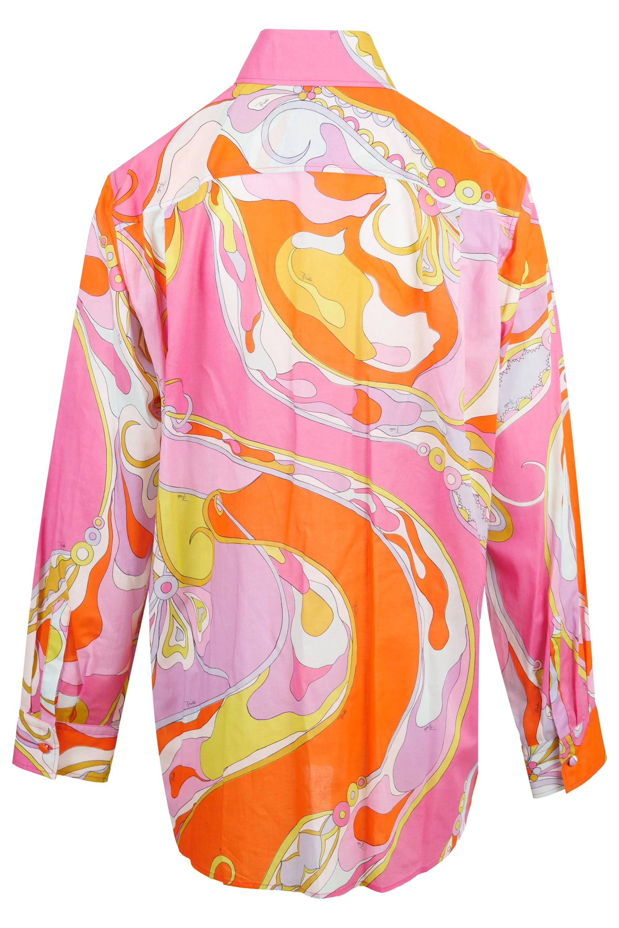 Orchidee Print Cotton Shirt Multicolor sold by Sand Dollar product image thumbnail 5