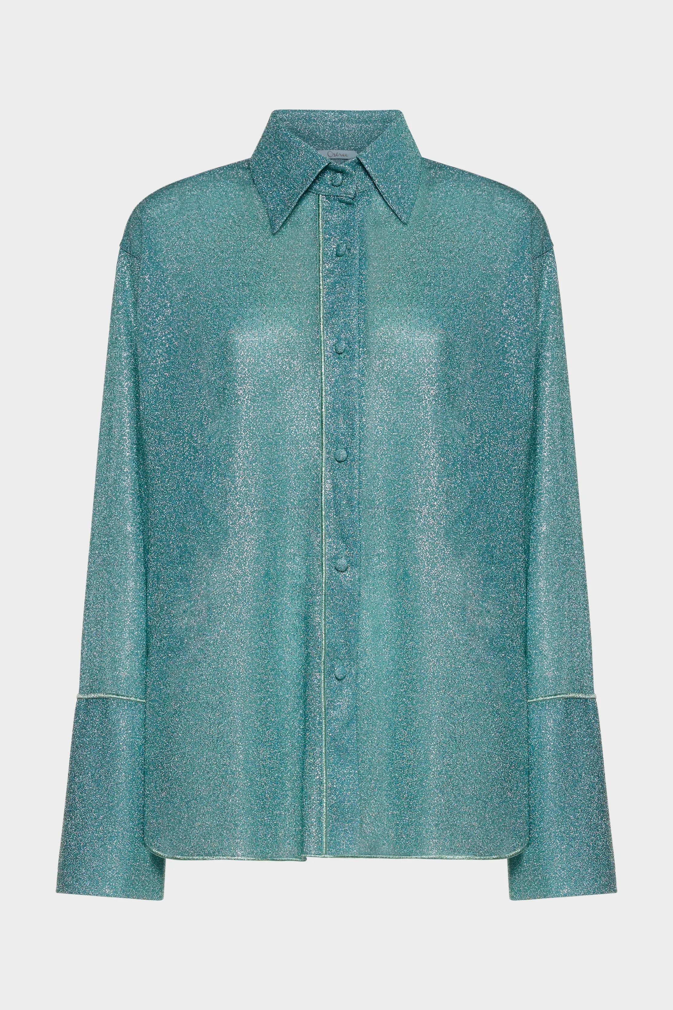 Lumiere Sleeves Shirt Sea Turquoise sold by Sand Dollar