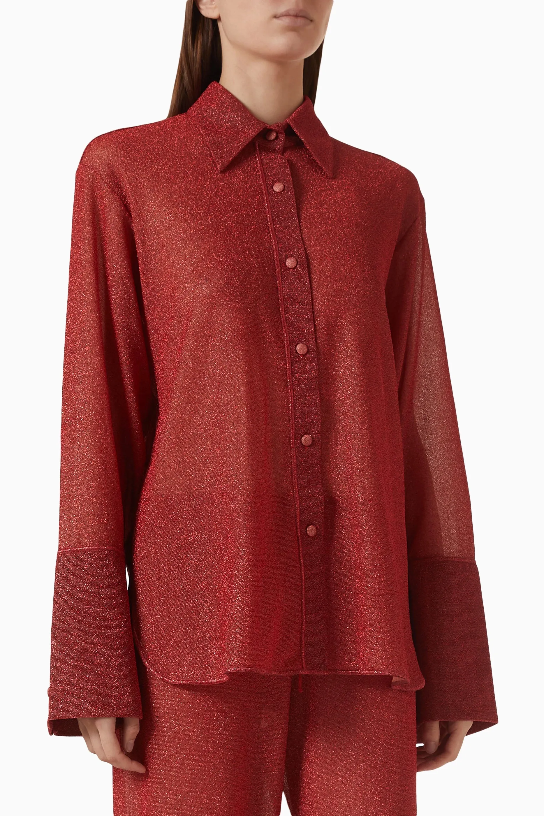 Lumiere Sleeves Shirt Coral sold by Sand Dollar product image thumbnail 2