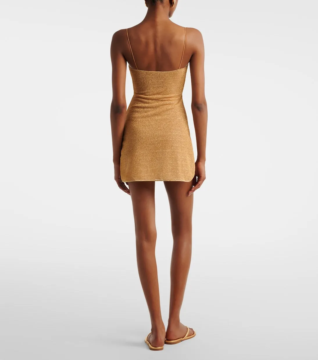 Lumiere Beads Mini Dress Gold sold by Sand Dollar product image thumbnail 4