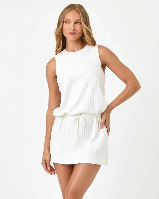 Upbeat Dress White made by l*space