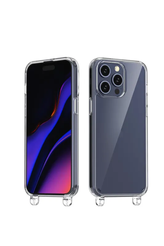Transparent Phone Case with Keychain Hole - Iphone 17 Pro made by Sand Dollar