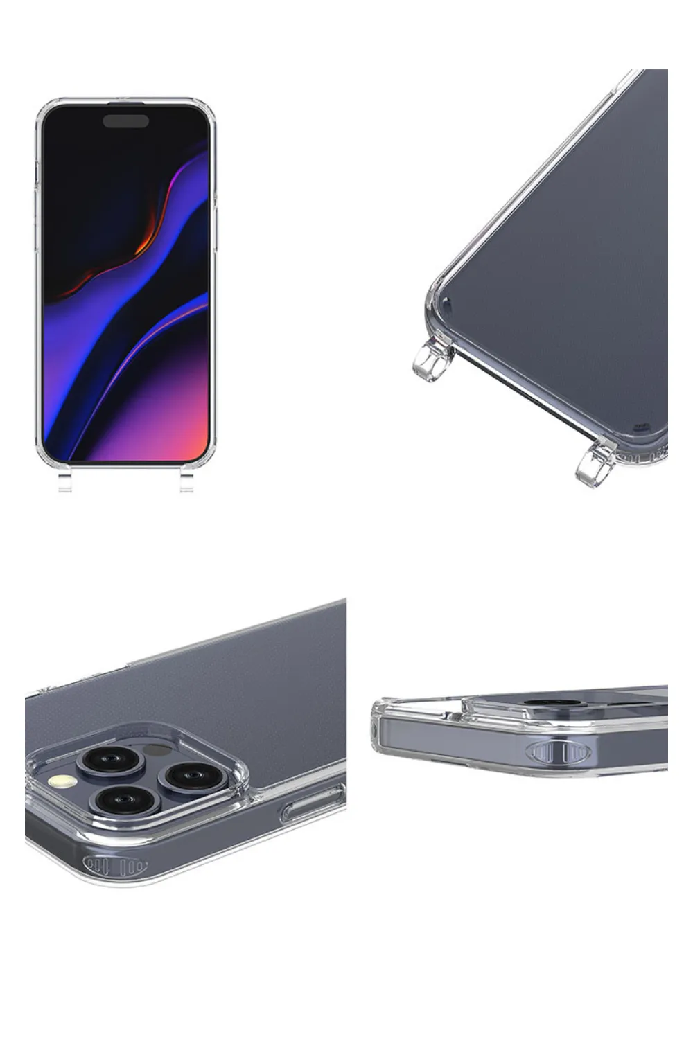 Transparent Phone Case with Keychain Hole - Iphone 17 Pro sold by Sand Dollar product image thumbnail 2