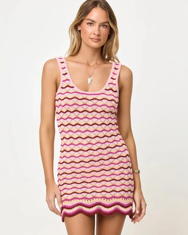 Sunchaser Dress Berry Spritz made by l*space