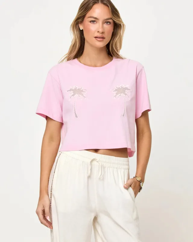 Core Top Rosewater/Natural made by l*space