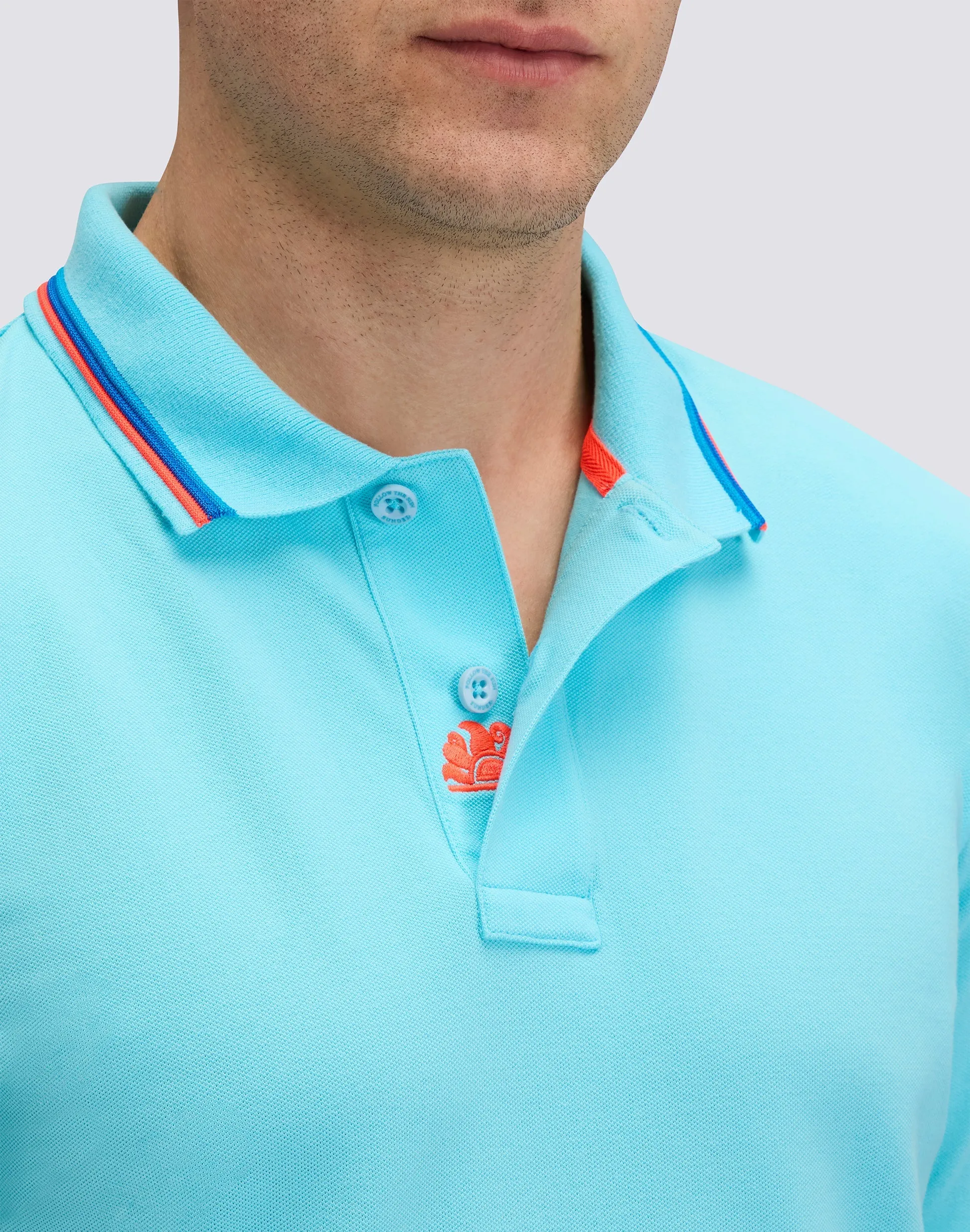 Brice Pique Polo Shirt in Lunar sold by Sand Dollar product image thumbnail 2