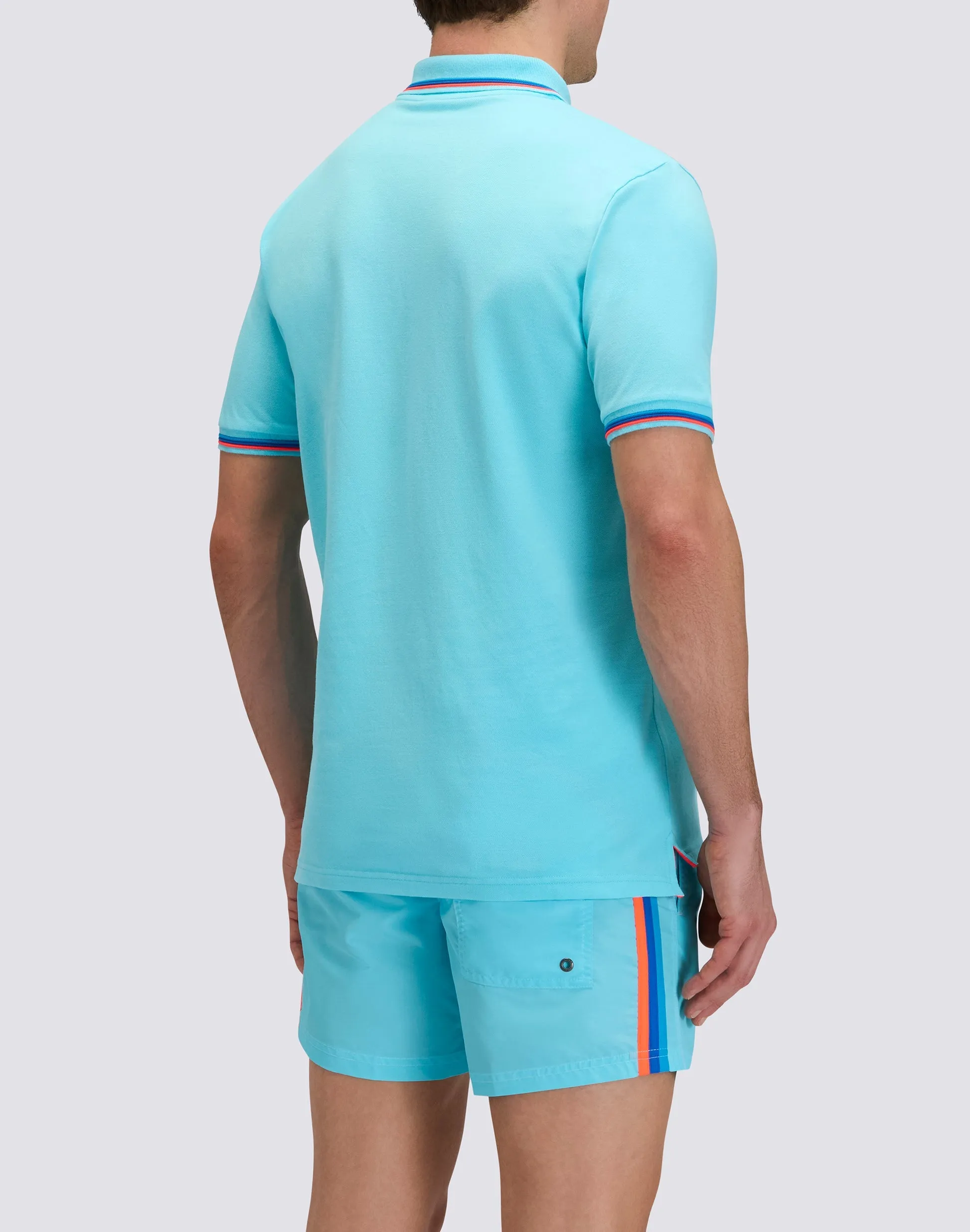 Brice Pique Polo Shirt in Lunar sold by Sand Dollar product image thumbnail 3