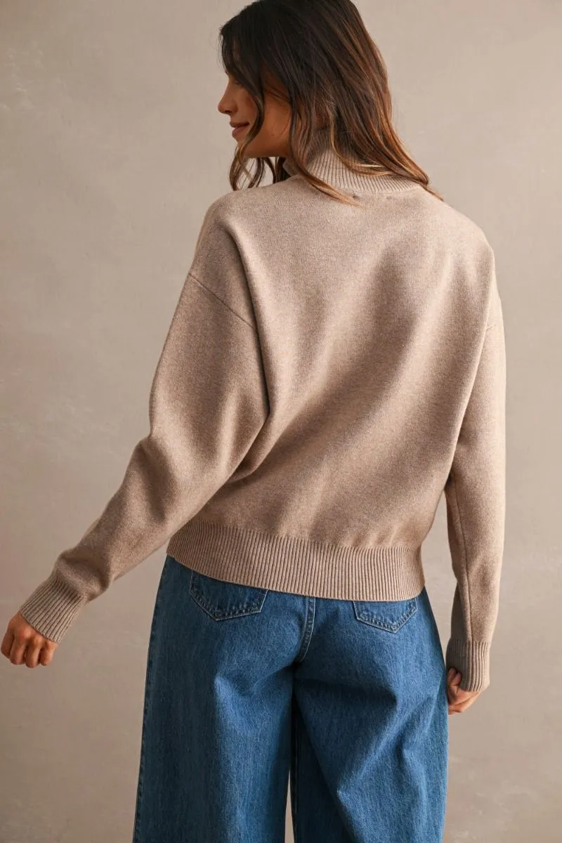 Marina Knit Sweater Lt Mocha sold by Sand Dollar product image thumbnail 4
