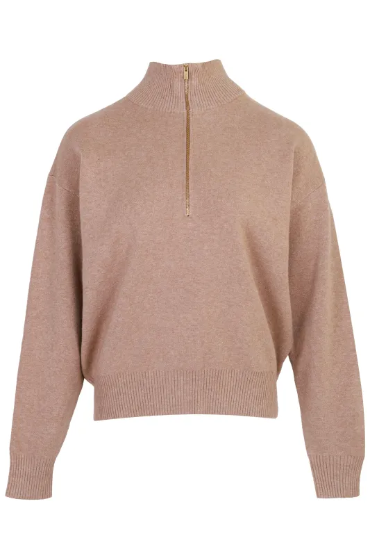 Marina Knit Sweater Lt Mocha made by MABLE