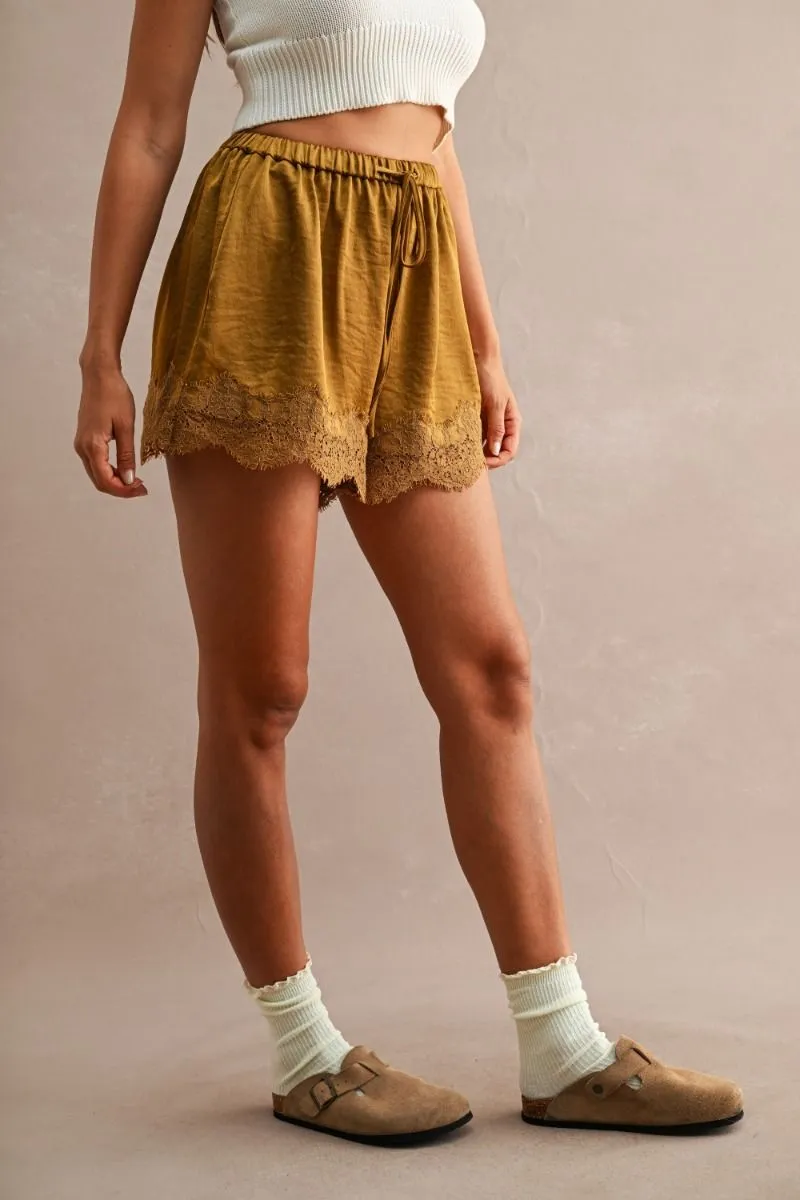Bella Lace Trim Short Dijon sold by Sand Dollar product image thumbnail 3
