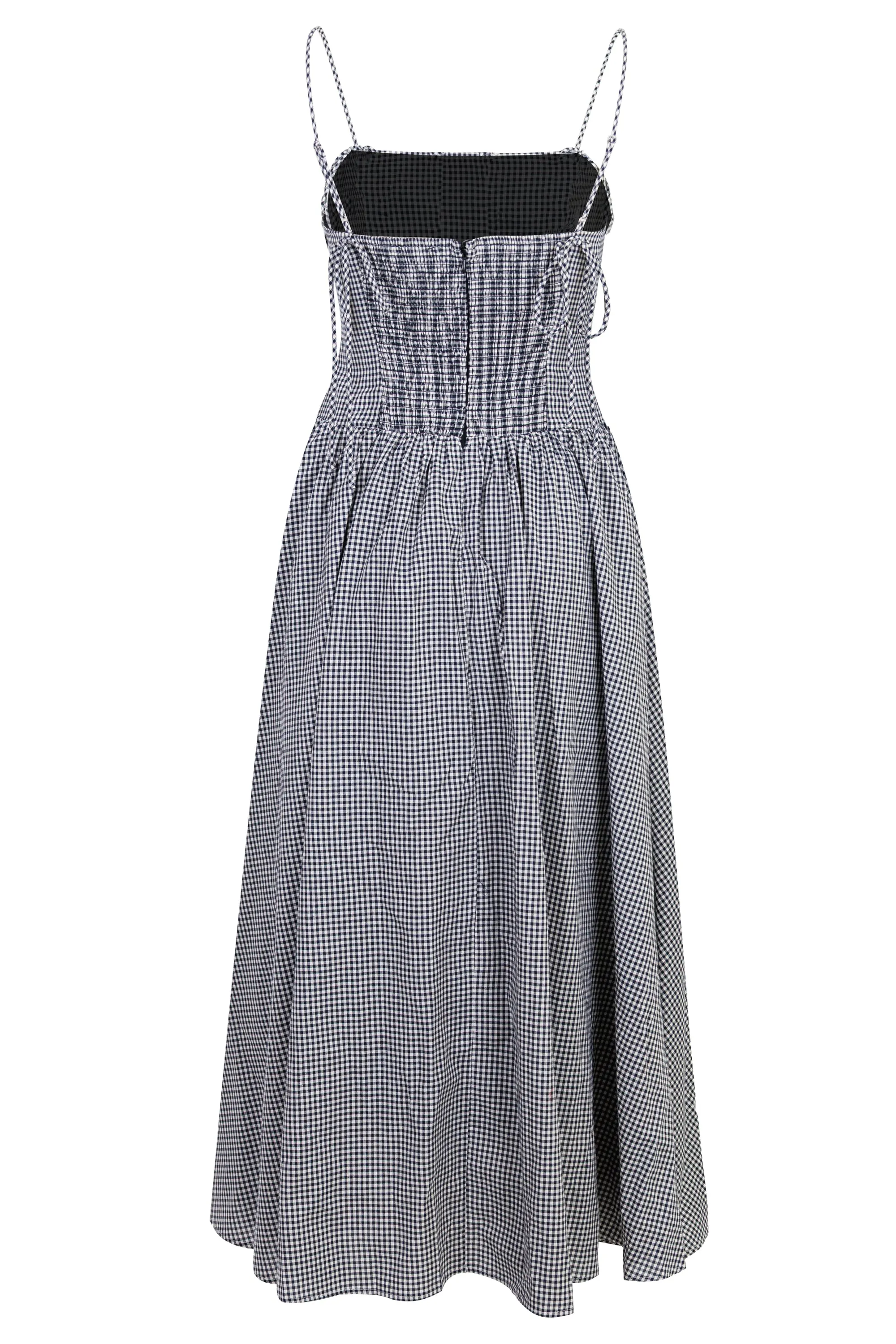 Ruffle Gingham Dress Black sold by Sand Dollar product image thumbnail 5