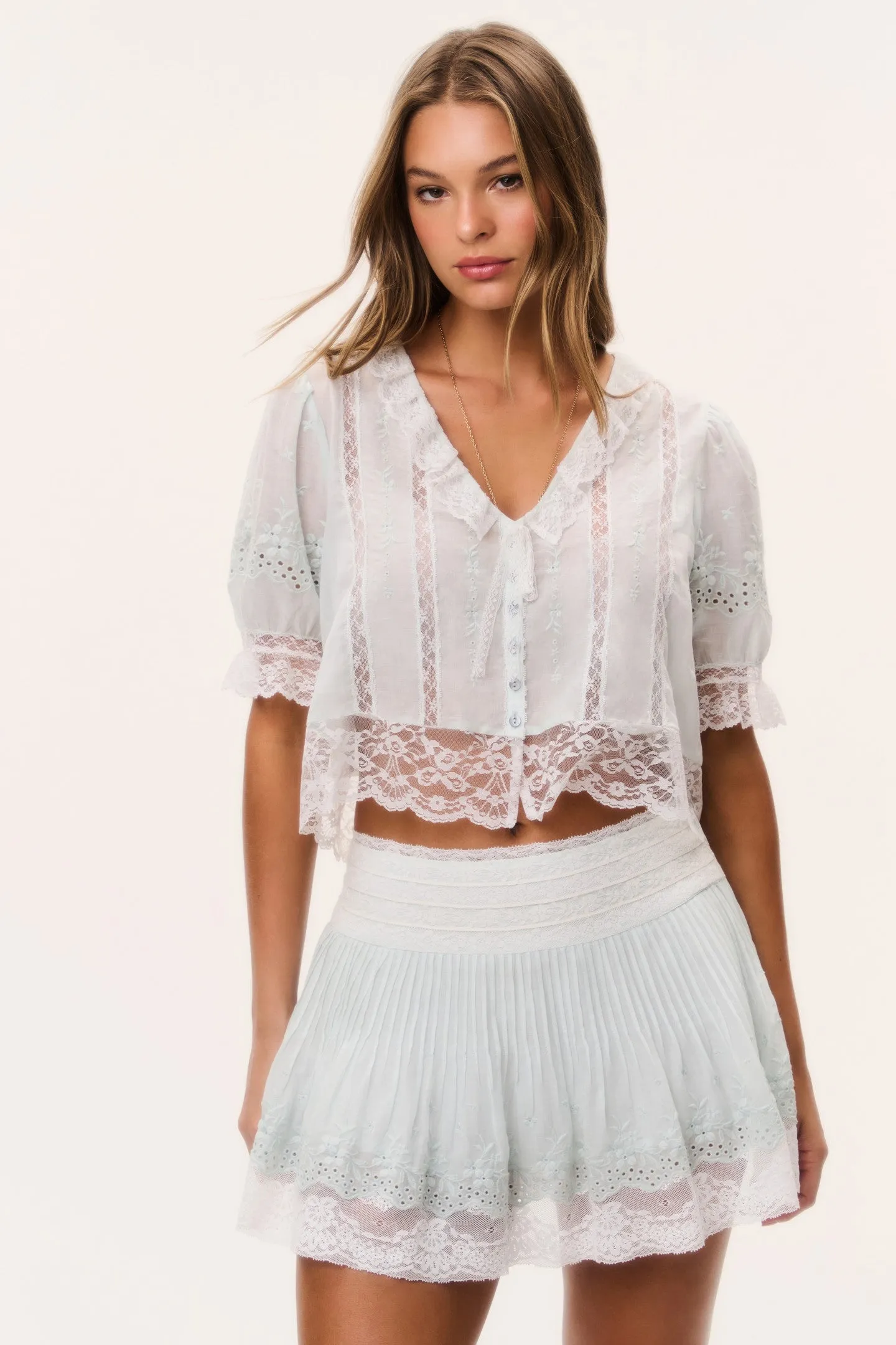 Levant Skirt Eau De Nil sold by Sand Dollar