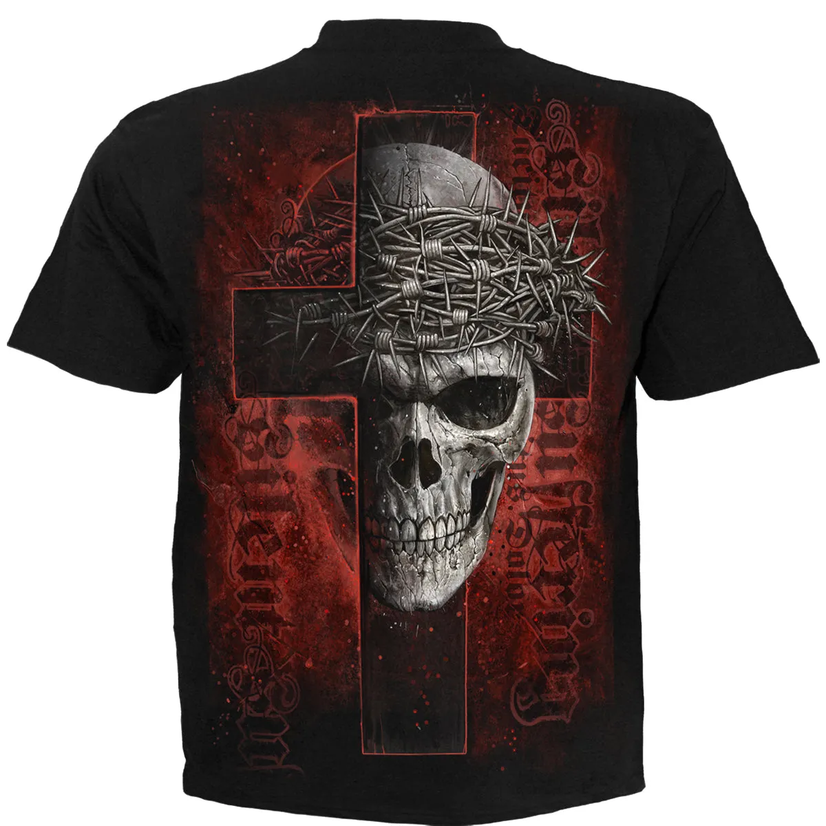 SILENT SUFFERING - T-Shirt Black sold by Spiral Direct product image thumbnail 2