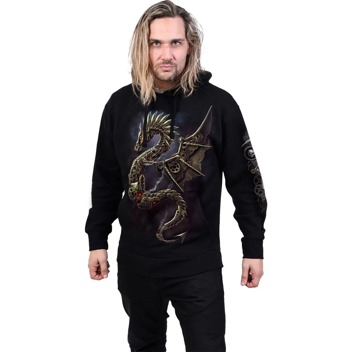 DRAGON COGS - Hoody Black sold by Spiral Direct product image thumbnail 3