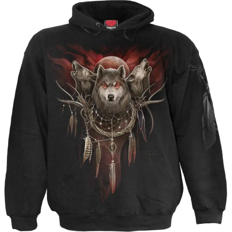CRY OF THE WOLF - Hoody Black sold by Spiral Direct